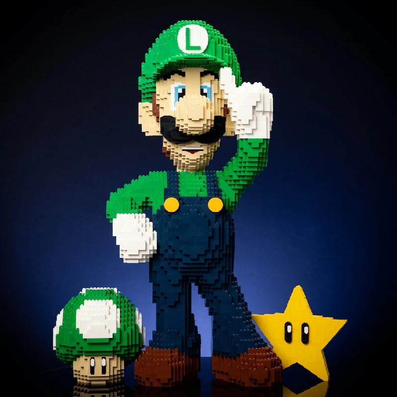 [Pre-sale] Studio MOC 000008 Super Mario Bros Luigi