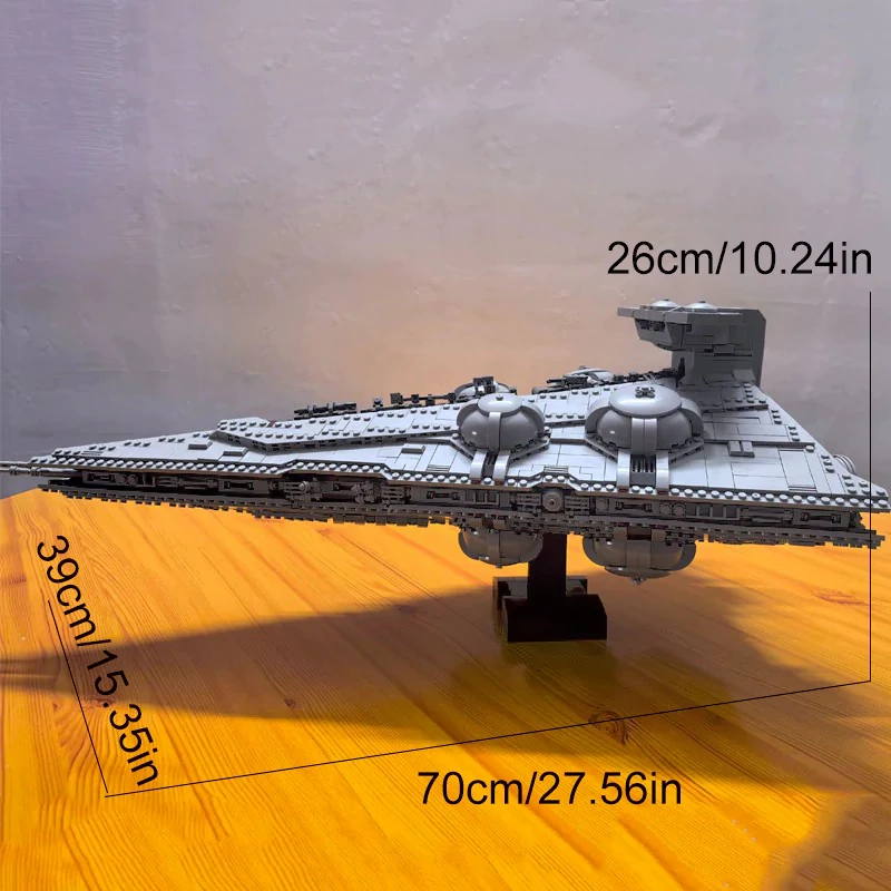 Studio MOC 14601 Constrictor II Playable Interdictor Cruiser