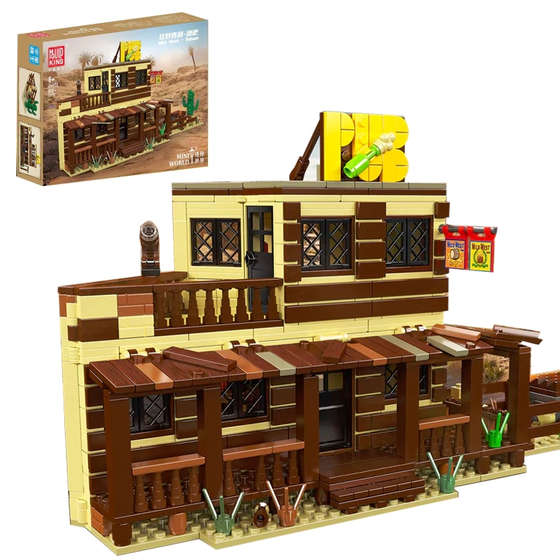MouldKing 24072 Wild West-Saloon Modular Buildings