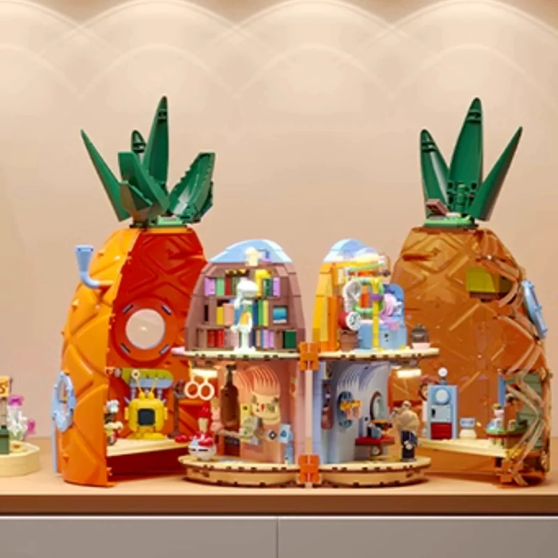 Custom Lego Spongebob House SpongeBob Pineapple House Toy