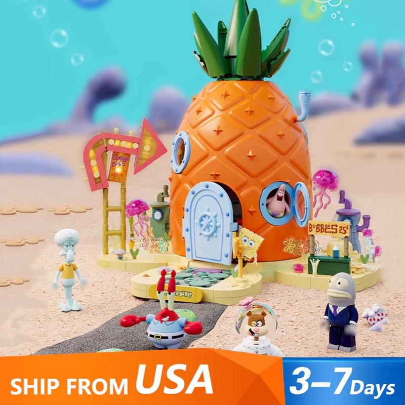 [Pre-sale] Area-X AB0032 Pineapple House Flagship Edition SpongeBob SquarePants Movie US Warehouse Express