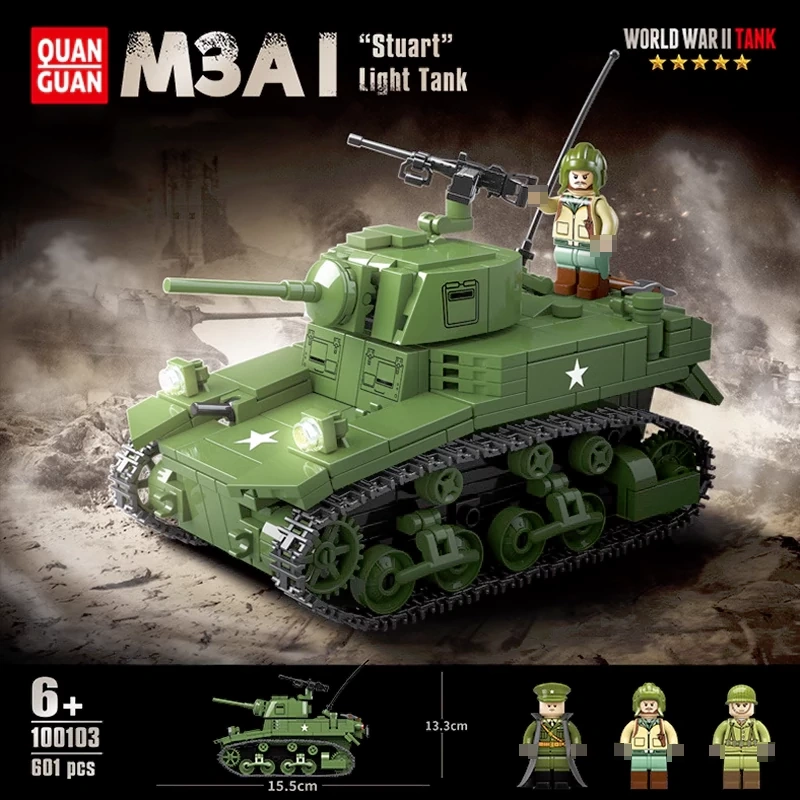 QUANGUAN 100103 M3B1 Tank Military