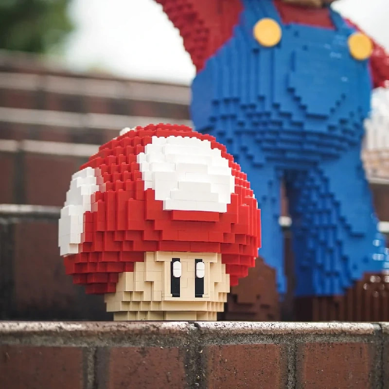 Studio MOC 0000010-11 Super Mario Bros Mushroom Game