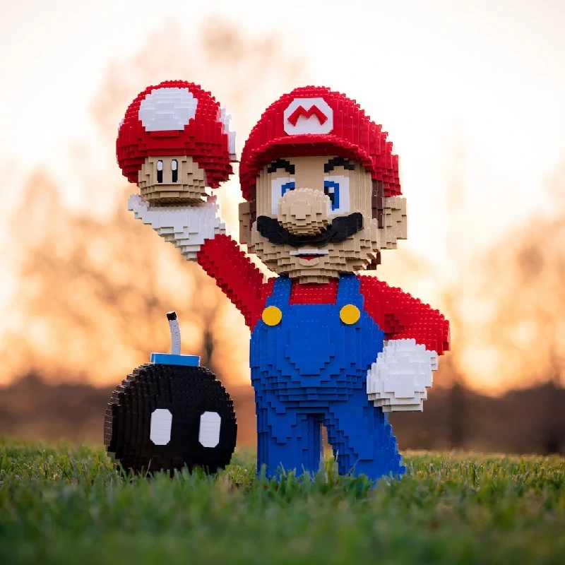 [Pre-sale] Studio MOC 0000010-11 Super Mario Bros Mushroom Game