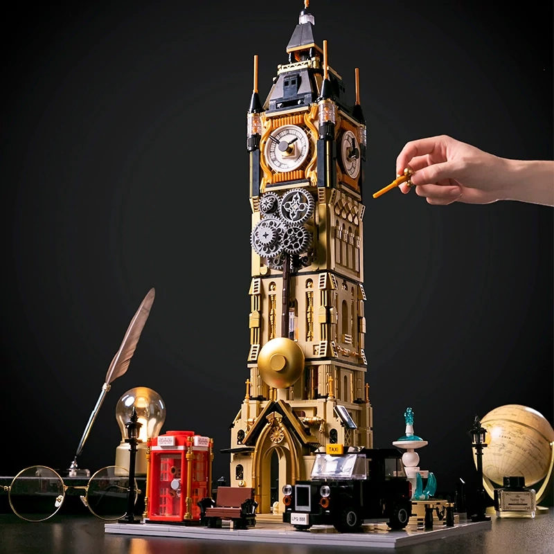 Pantasy 85008 Steampunk Clock Tower Modular Buildings US Warehouse Express