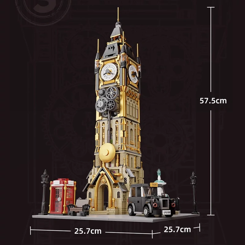 Pantasy 85008 Steampunk Clock Tower Modular Buildings Europe Warehouse Express