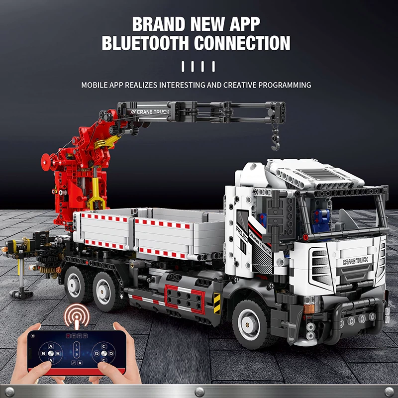 Reobrix 22011 Mechanical Crane Truck Technic