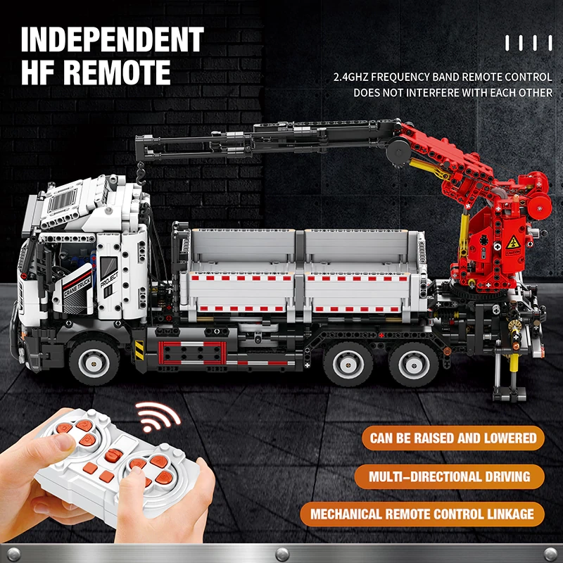 Reobrix 22011 Mechanical Crane Truck Technic
