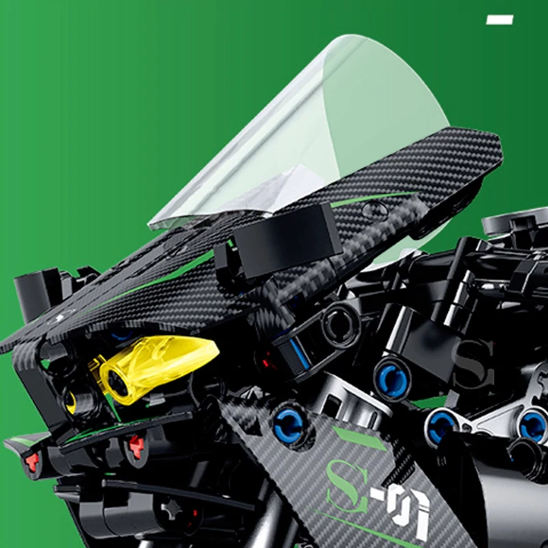 SG 60532 Kawasaki locomotive Motorcycle Technic