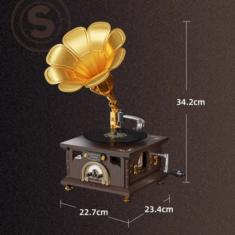 Pantasy 85009 Retro Gramophone Creator Expert