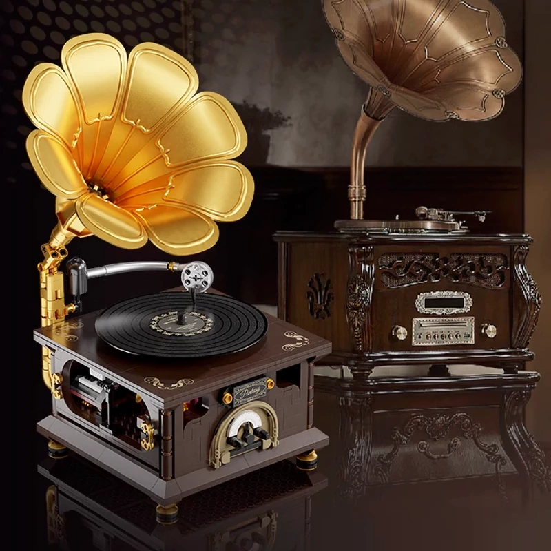 Pantasy 85009 Retro Gramophone Creator Expert