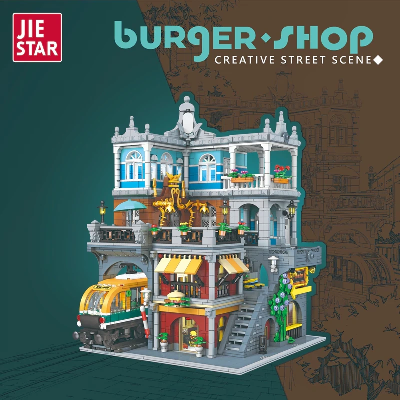 JIESTAR 89128 City Burger Modular Buildings