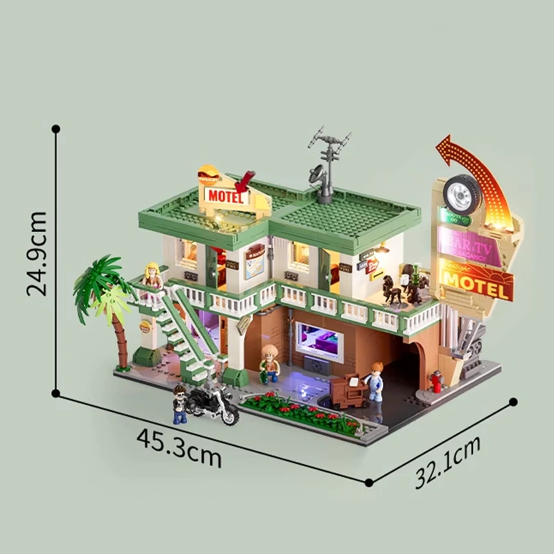 FunWhole F9054 Motel Modular Buildings