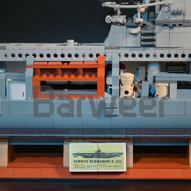 Panlos 628011 VIIC U-552 Submarine Military Europe Warehouse Express