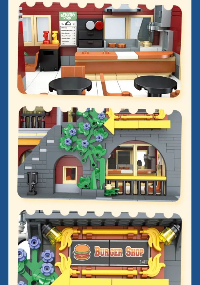 JIESTAR 89128 City Burger Modular Buildings