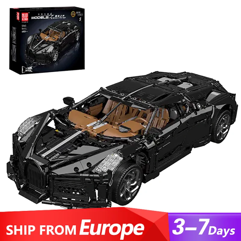 [Pre-sale] MouldKing 13163S Bugatti La Voiture Noire Technic Europe Warehouse Express