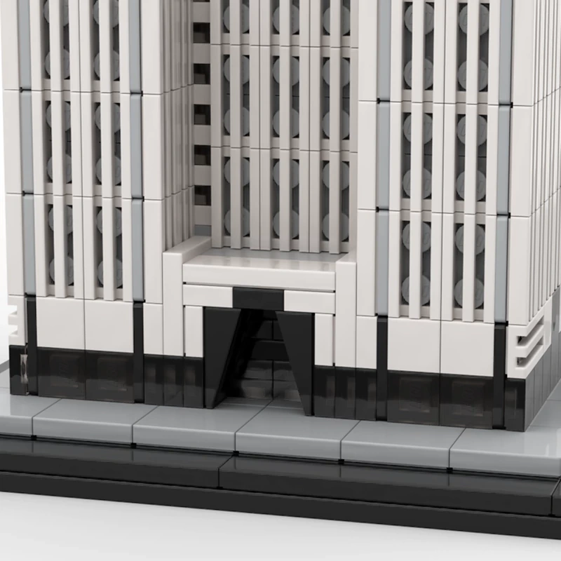 Studio MOC 127022 Chrysler Building 1:800 Scale