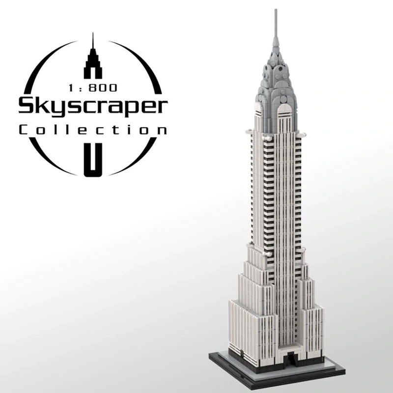Studio MOC 127022 Chrysler Building 1:800 Scale