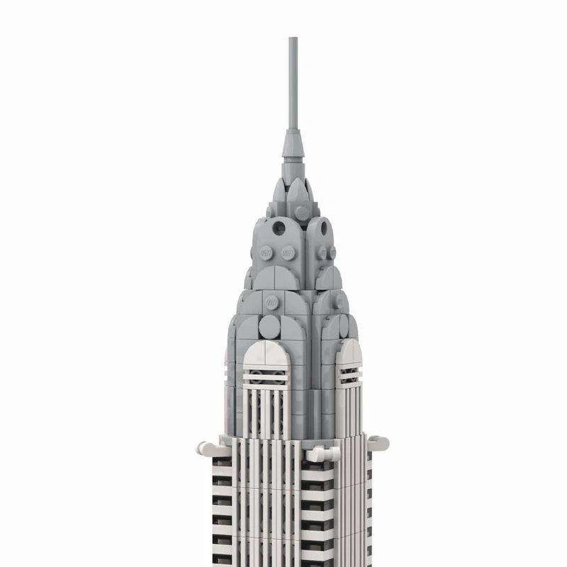 Studio MOC 127022 Chrysler Building 1:800 Scale