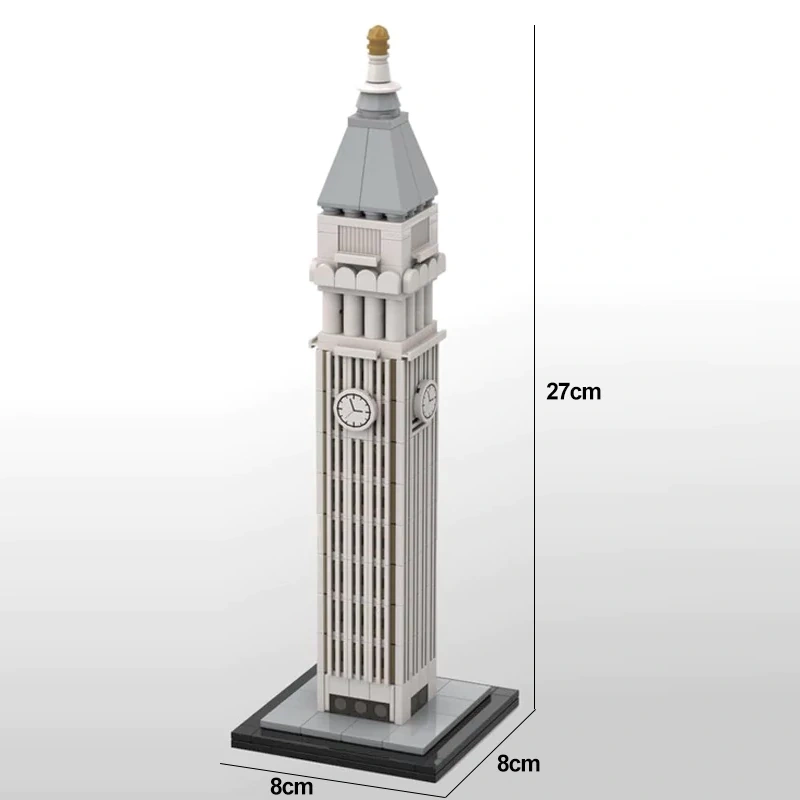 Studio MOC 131852 Metropolitan Life Tower 1:800 Scale