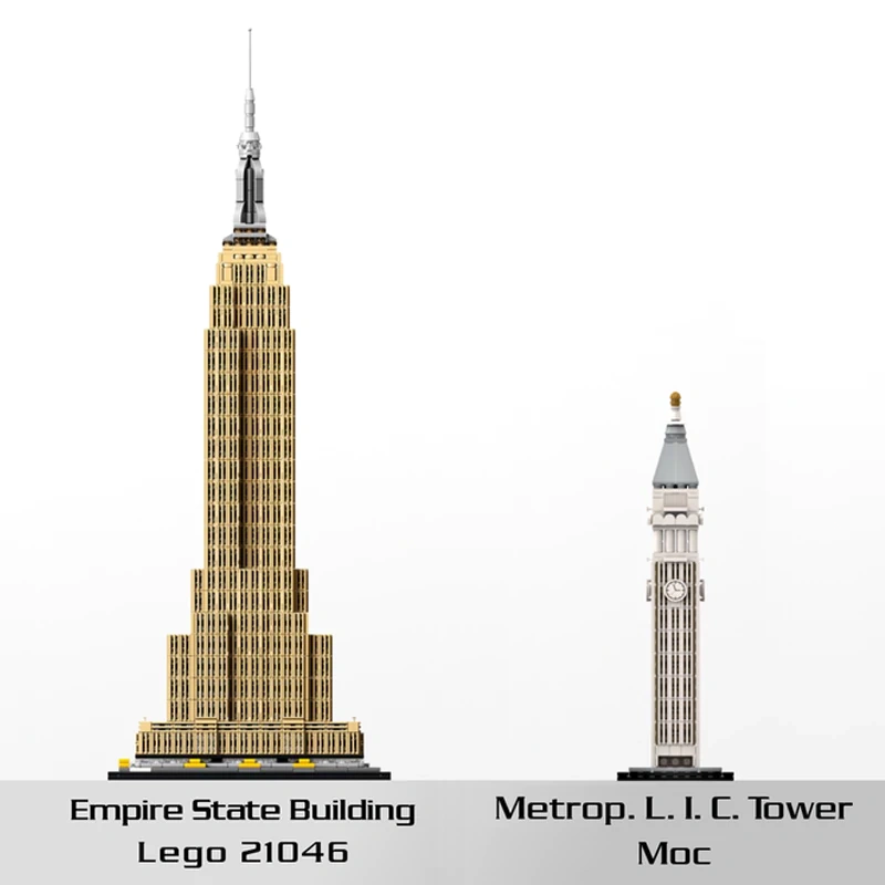 Studio MOC 131852 Metropolitan Life Tower 1:800 Scale