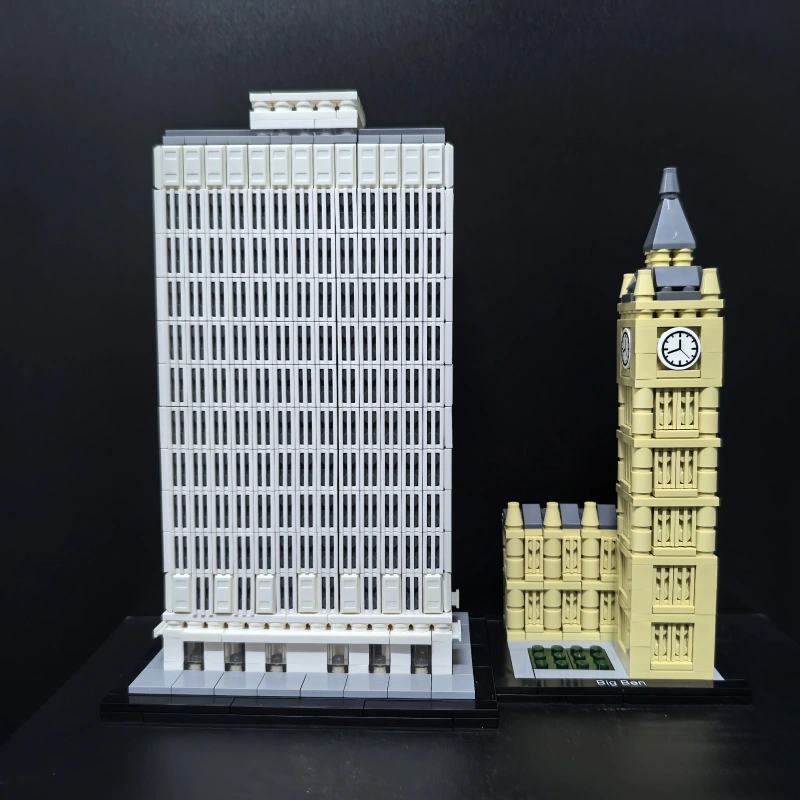 Studio MOC 65034 Big Ben Shape Variation