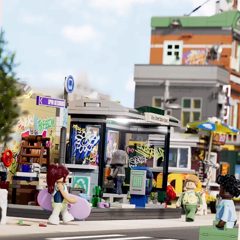 [Deal] [Pre-sale] FunWhole F9066 Graffiti Bus Station Modular Buildings