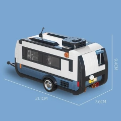 66117 TRAVEL TAILER 【393±pcs】