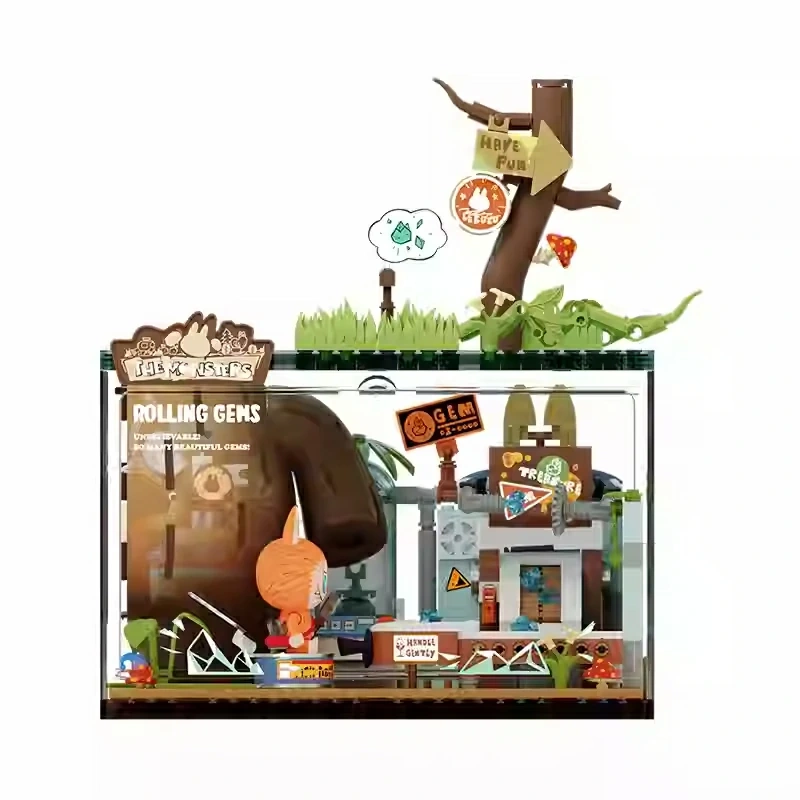 POP MART LABUBU THE MONSTERS FOREST SECRET BASE Game