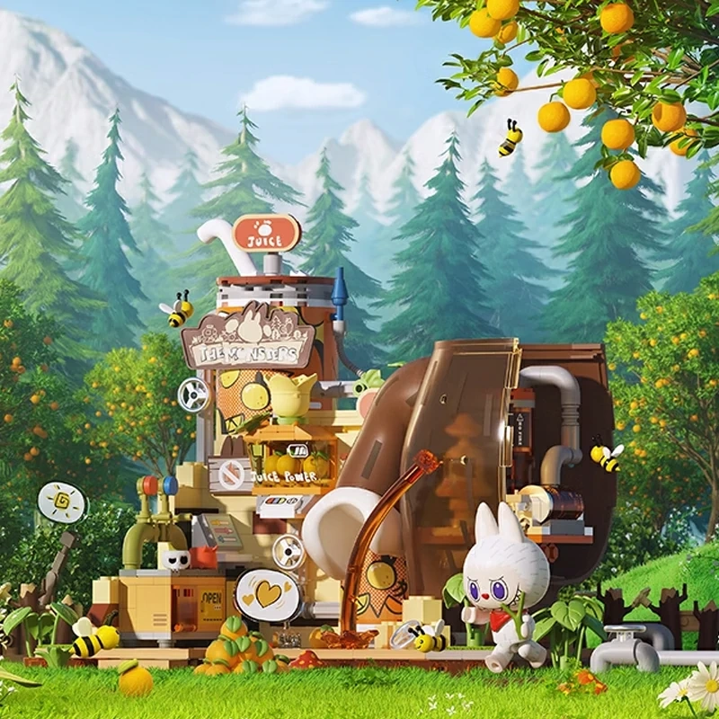 POP MART LABUBU THE MONSTERS FOREST SECRET BASE Game