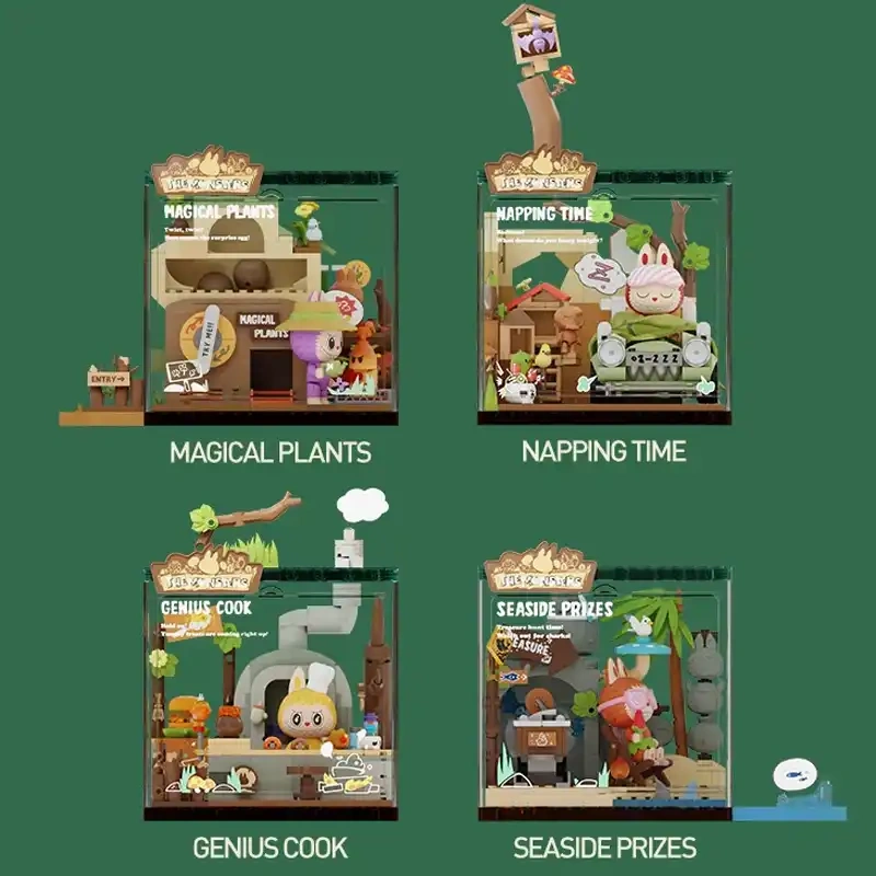 POP MART LABUBU THE MONSTERS FOREST SECRET BASE 2.0 Game