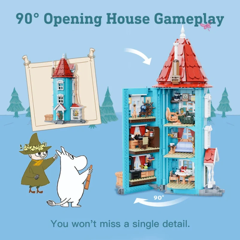 Pantasy 87201 Moomin House Movie