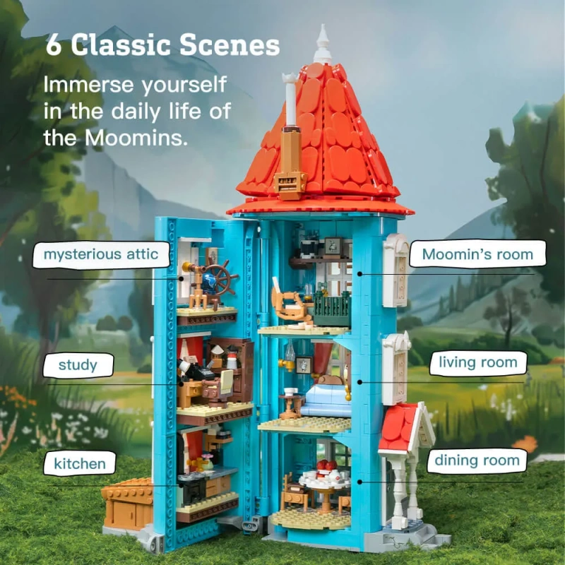 Pantasy 87201 Moomin House Movie