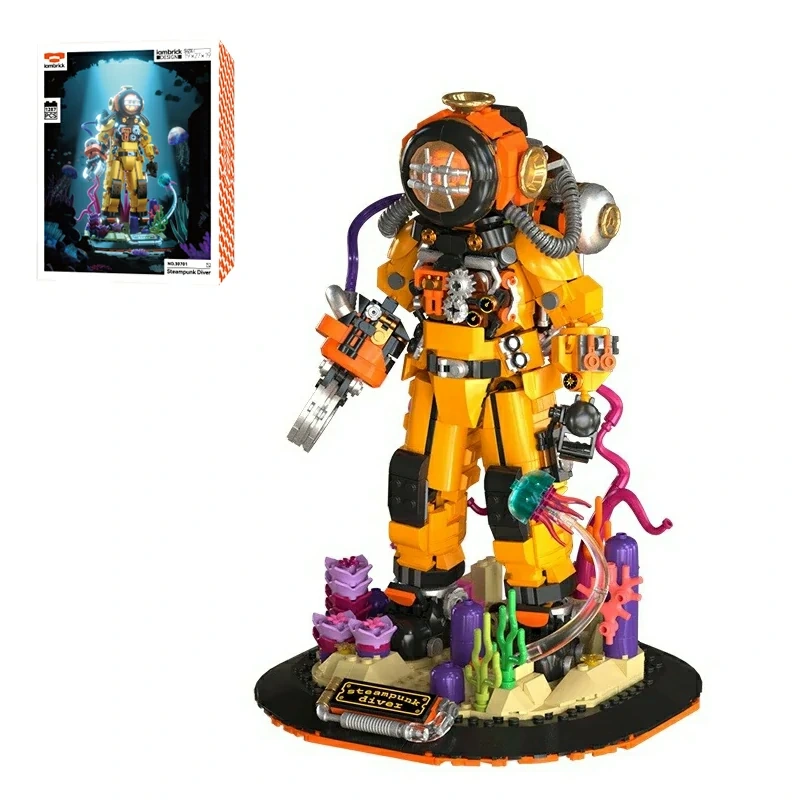 Iambrick 30701 Steampunk Diver Creator Expert