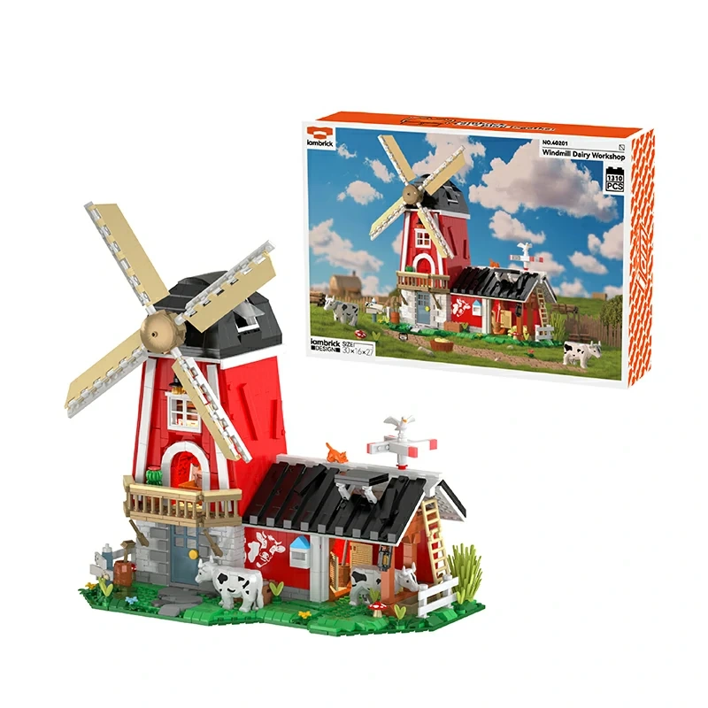 Iambrick 40201 Windmill Dairy Workshop Modular Buildings