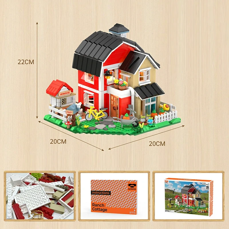 Iambrick 40202 Ranch Cottage Modular Buildings