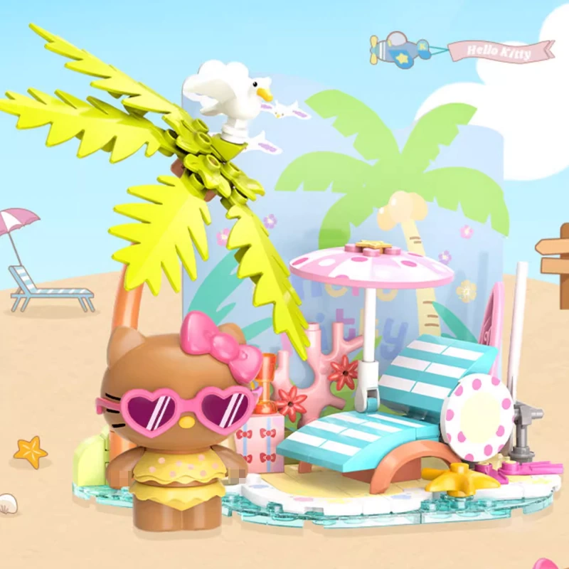 TOP TOY HELLO KITTY Coastal Holiday Series Movie