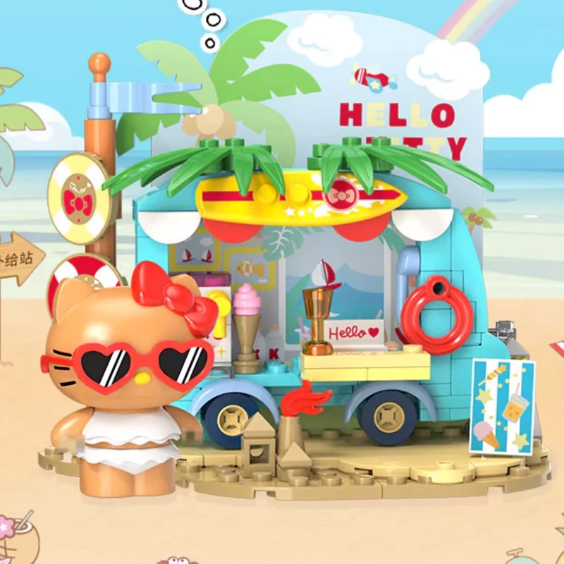 TOP TOY HELLO KITTY Coastal Holiday Series Movie