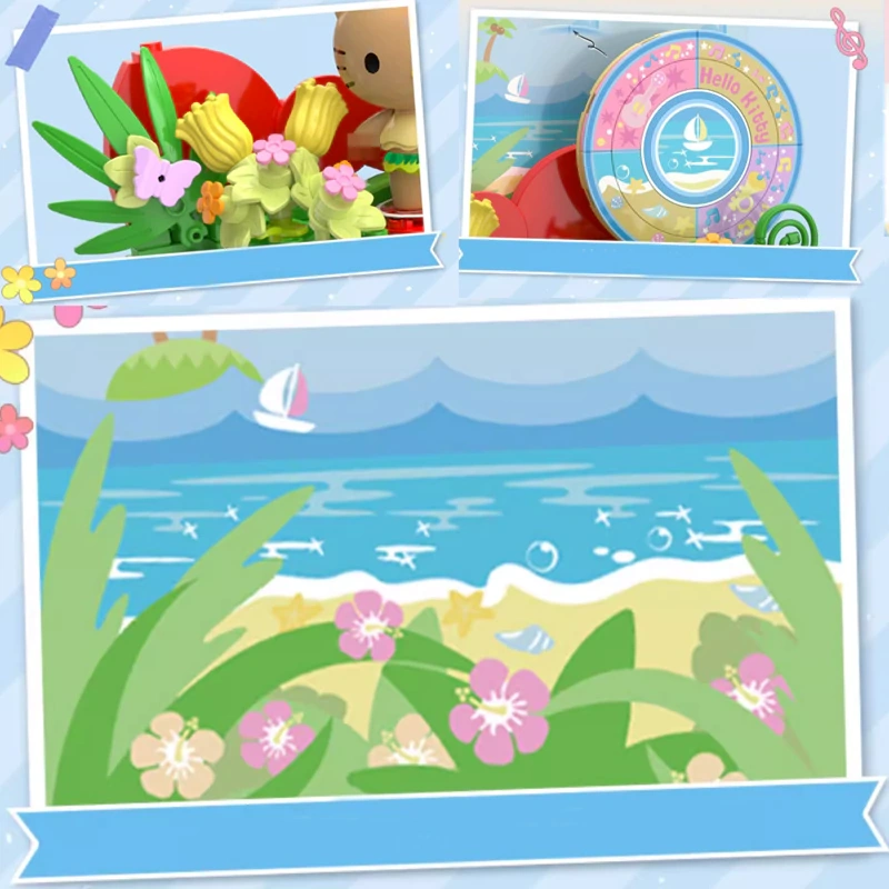 TOP TOY HELLO KITTY Coastal Holiday Series Movie