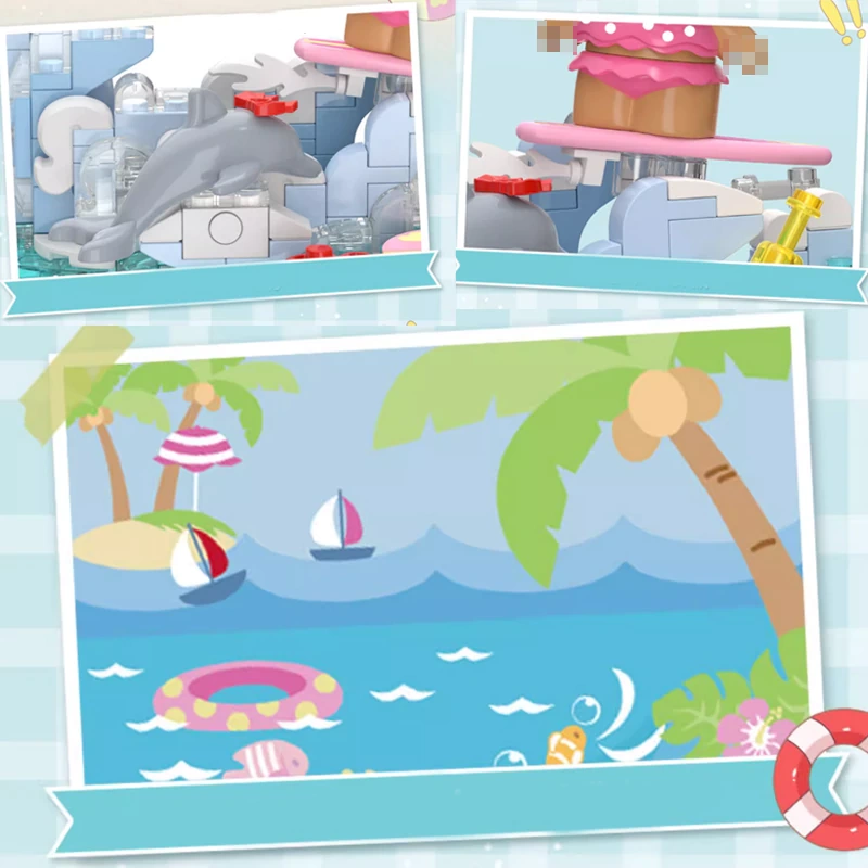 TOP TOY HELLO KITTY Coastal Holiday Series Movie