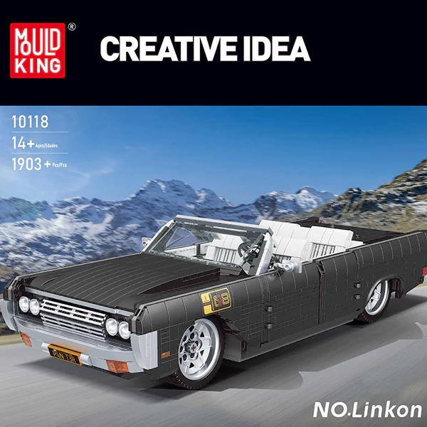 MouldKing 10118 LINCOLN Continental Technic