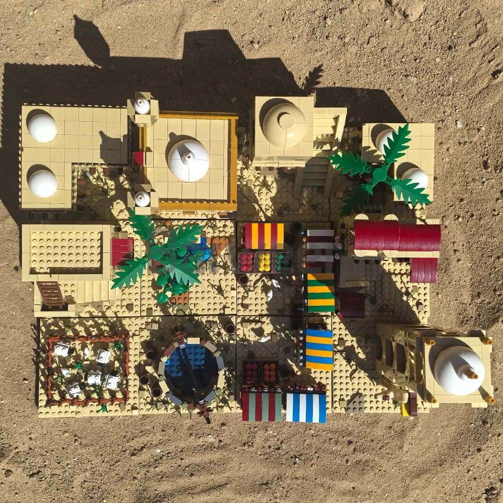 Studio MOC 32630 Desert Village Modular Buildings