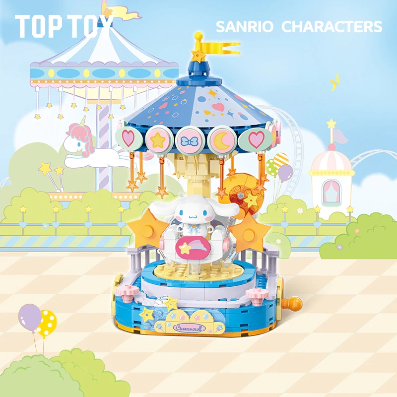 TOPTOY Sanrio Characters Colorful Amusement Park Movie