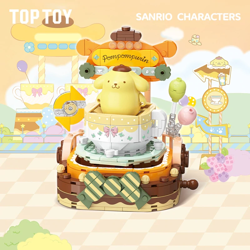 TOPTOY Sanrio Characters Colorful Amusement Park Movie