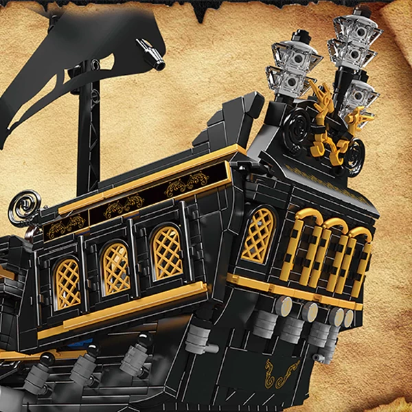 MouldKing 13199 Black Pearl Historical