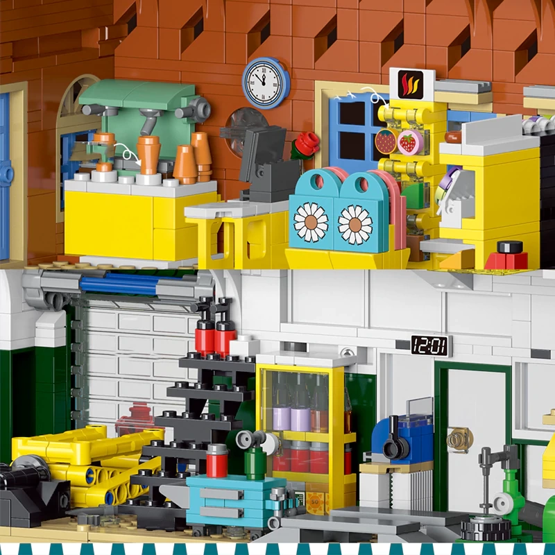 [Pre-sale] XMORK 20203 CITIES REPAIR SHOP Modular Buildings