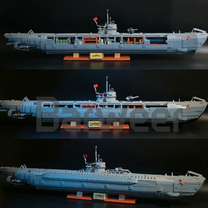 [Pre-sale] Panlos 628011 VIIC U-552 Submarine Military US Warehouse Express