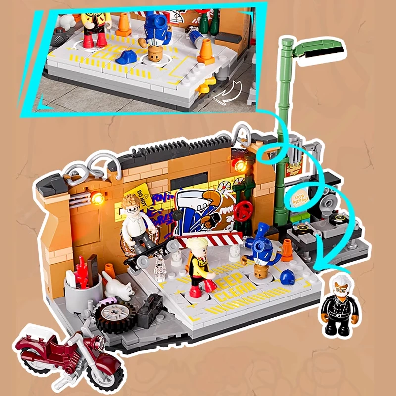 Funwhole F9069 American Street Series Street Dance Creator Expert