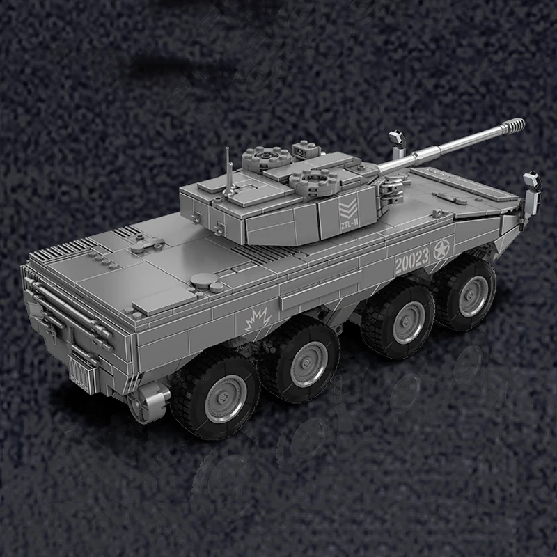 MouldKing 20023 ZTL-11 Wheeled Assault Vehicle Military
