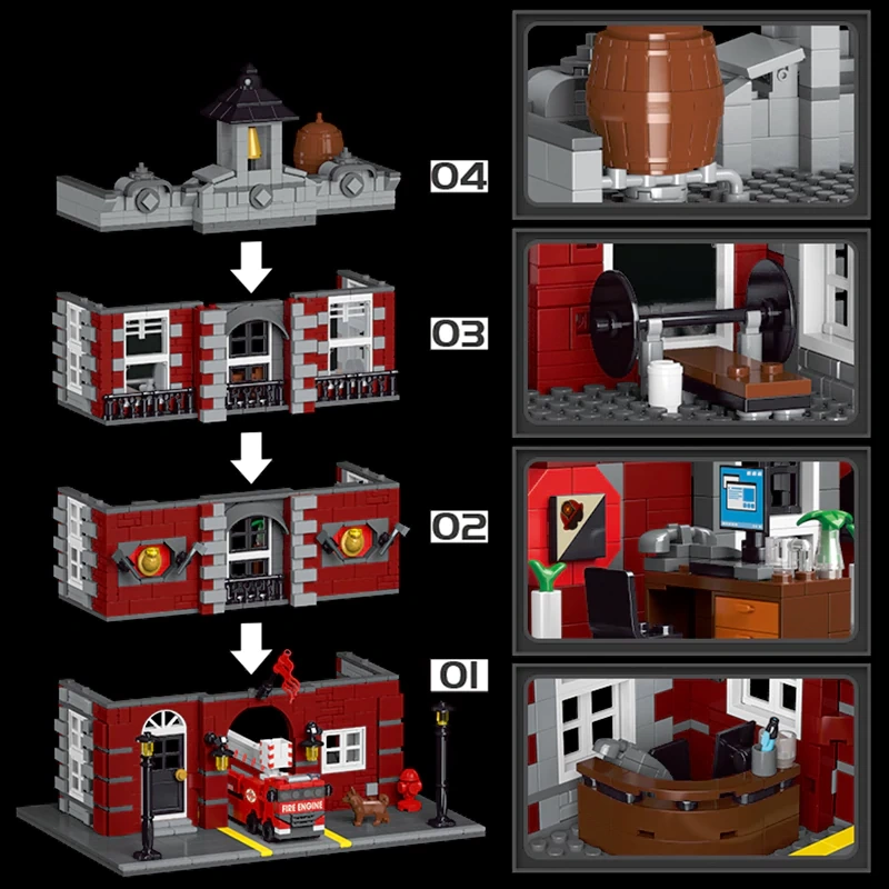 XMORK 20122 FIRE STATION Modular Buildings